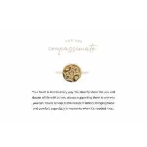 Compassionate Adjustable Ring // Two Options
