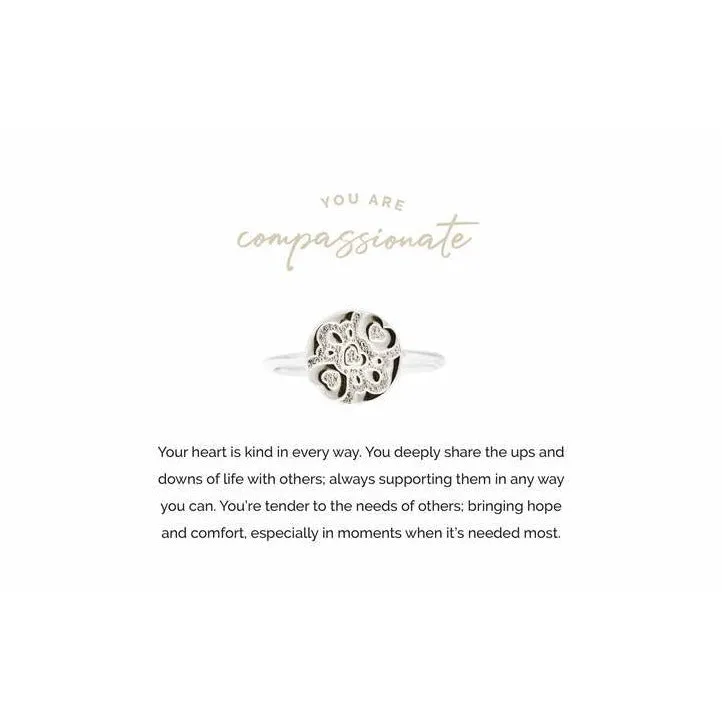 Compassionate Adjustable Ring // Two Options
