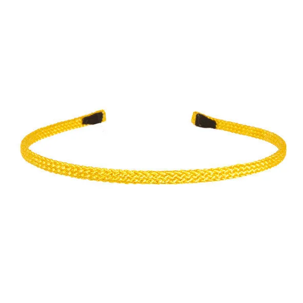 Cord 0.7 cm Yellow Headband
