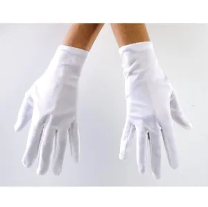 Costume Gloves White
