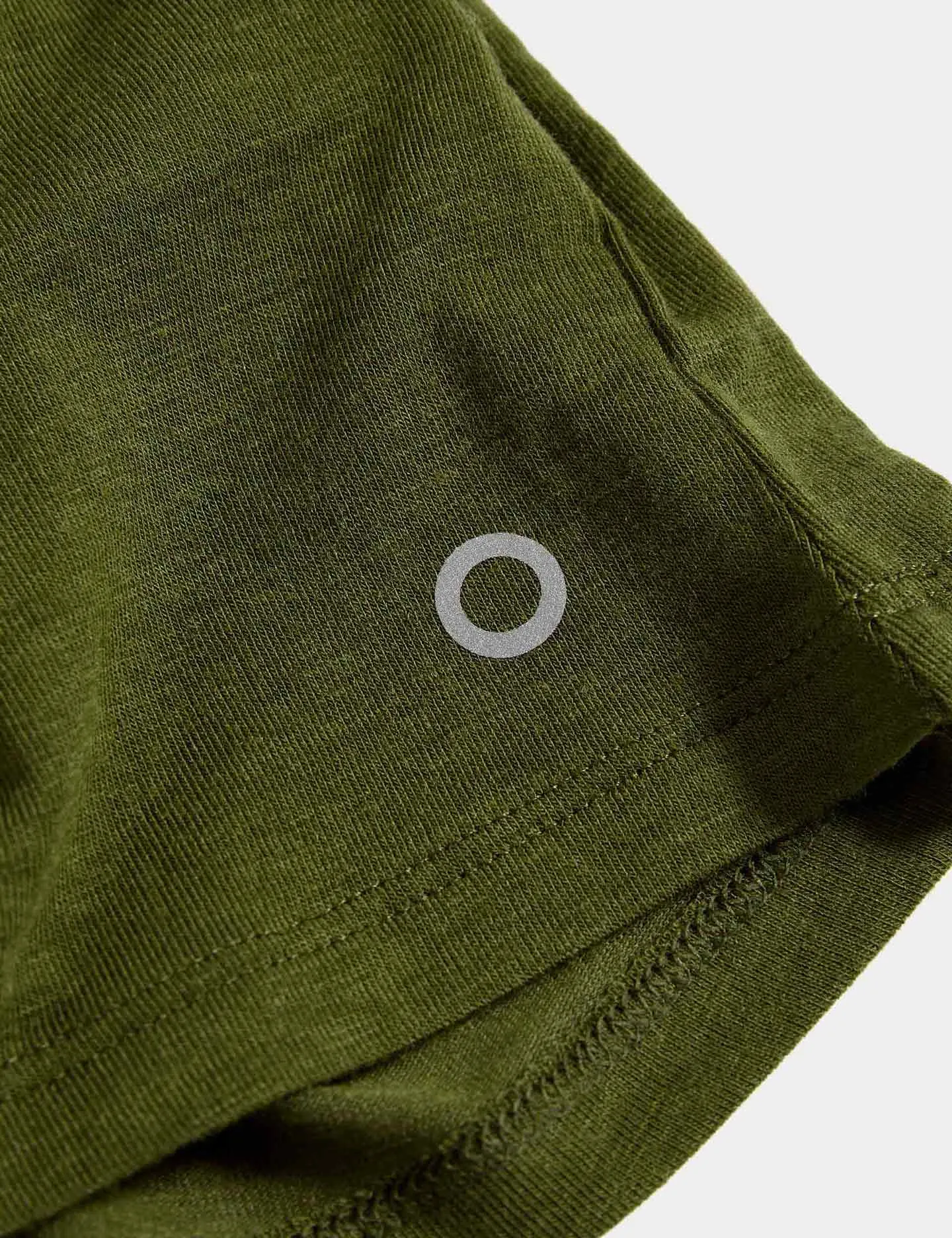 Crew Neck Walking Top with Merino Wool - Bright Sage