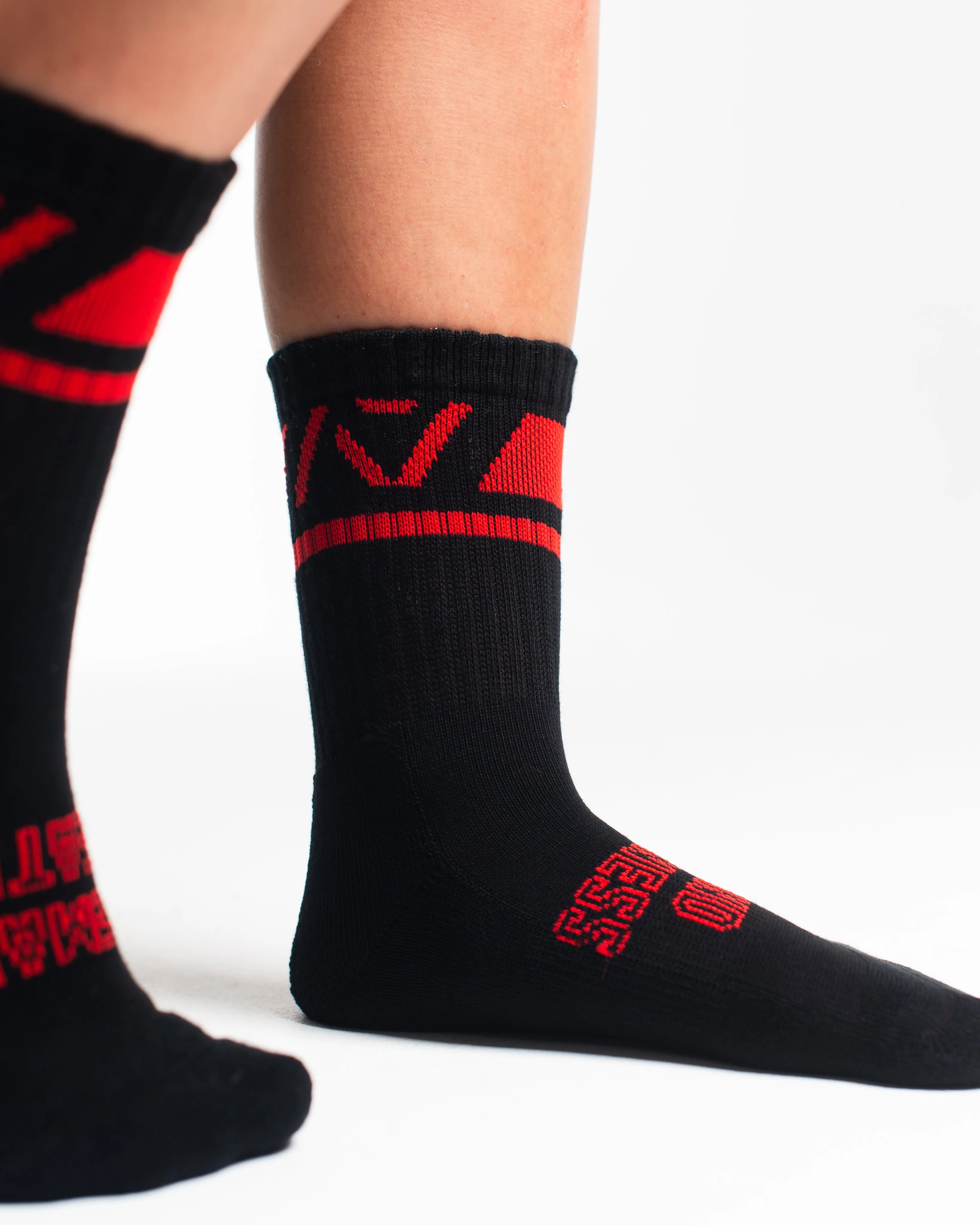 Crew Socks - Red Dawn
