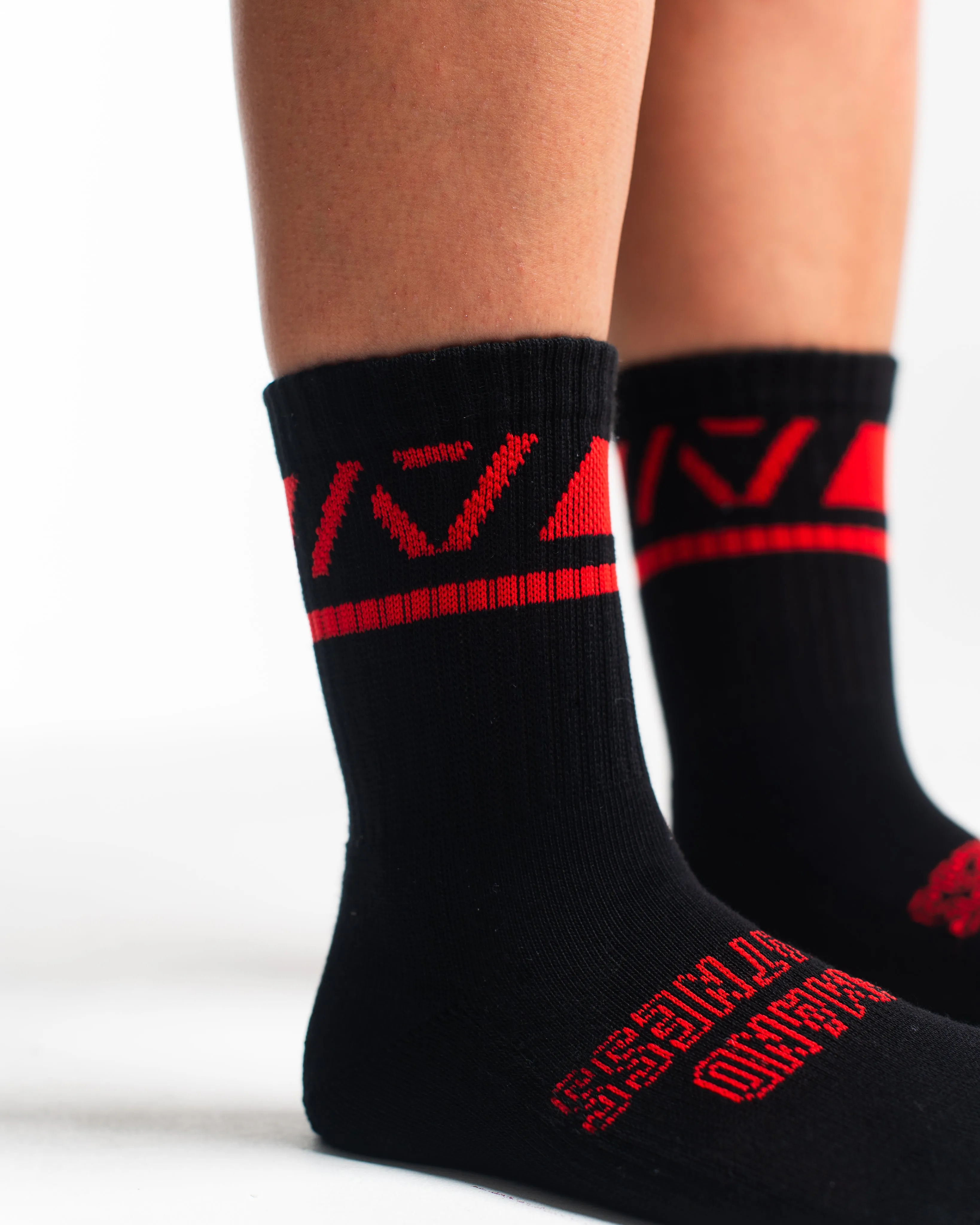 Crew Socks - Red Dawn