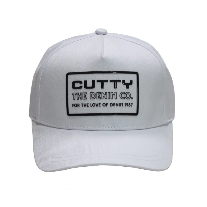 Cutty Men Bevon Peak Cap - White