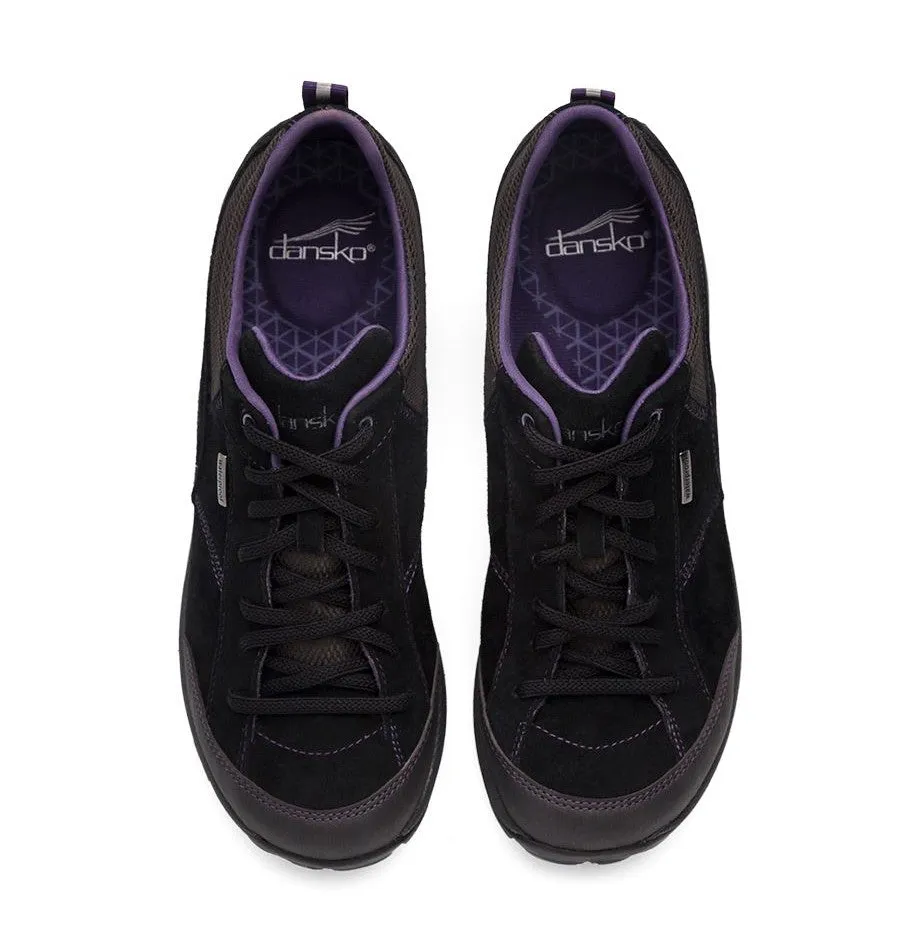 Dansko Paisley Black Suede