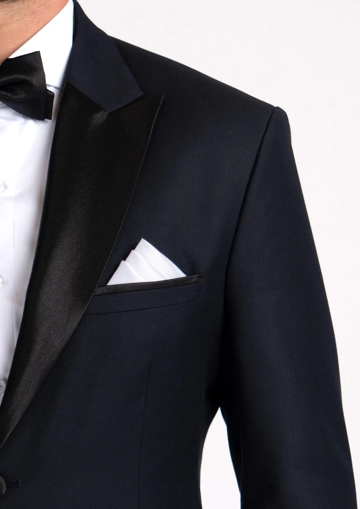 Dean Dark Navy Twill Tuxedo