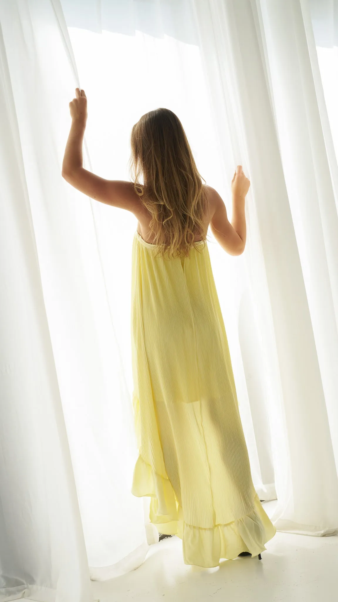 Deni Strapless Maxi Dress