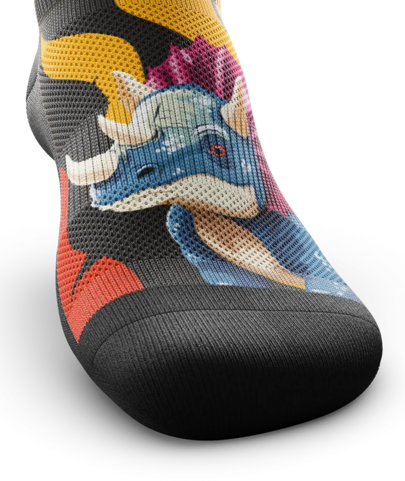 Dino Ankle Socks