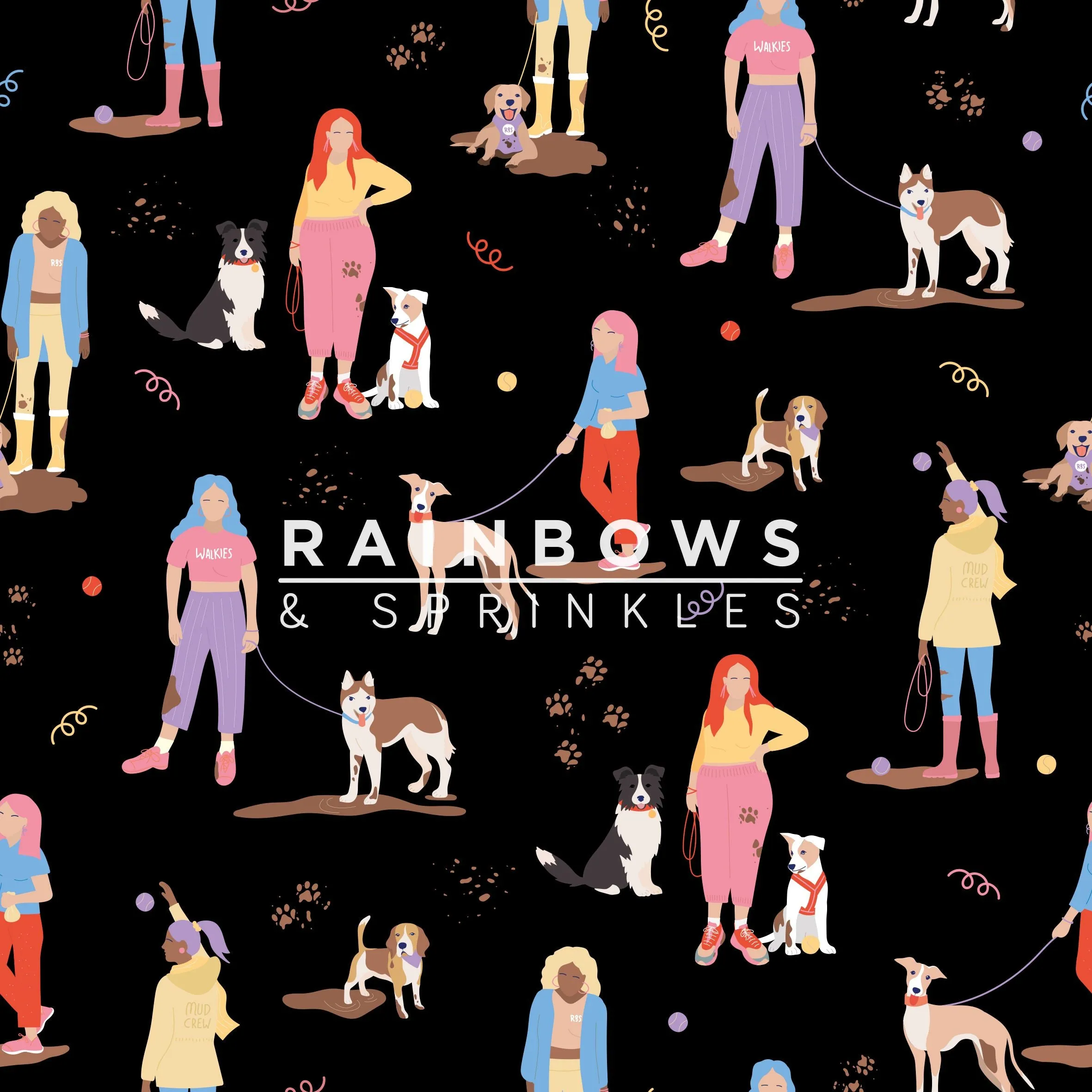 Dog Walking Sports Bra