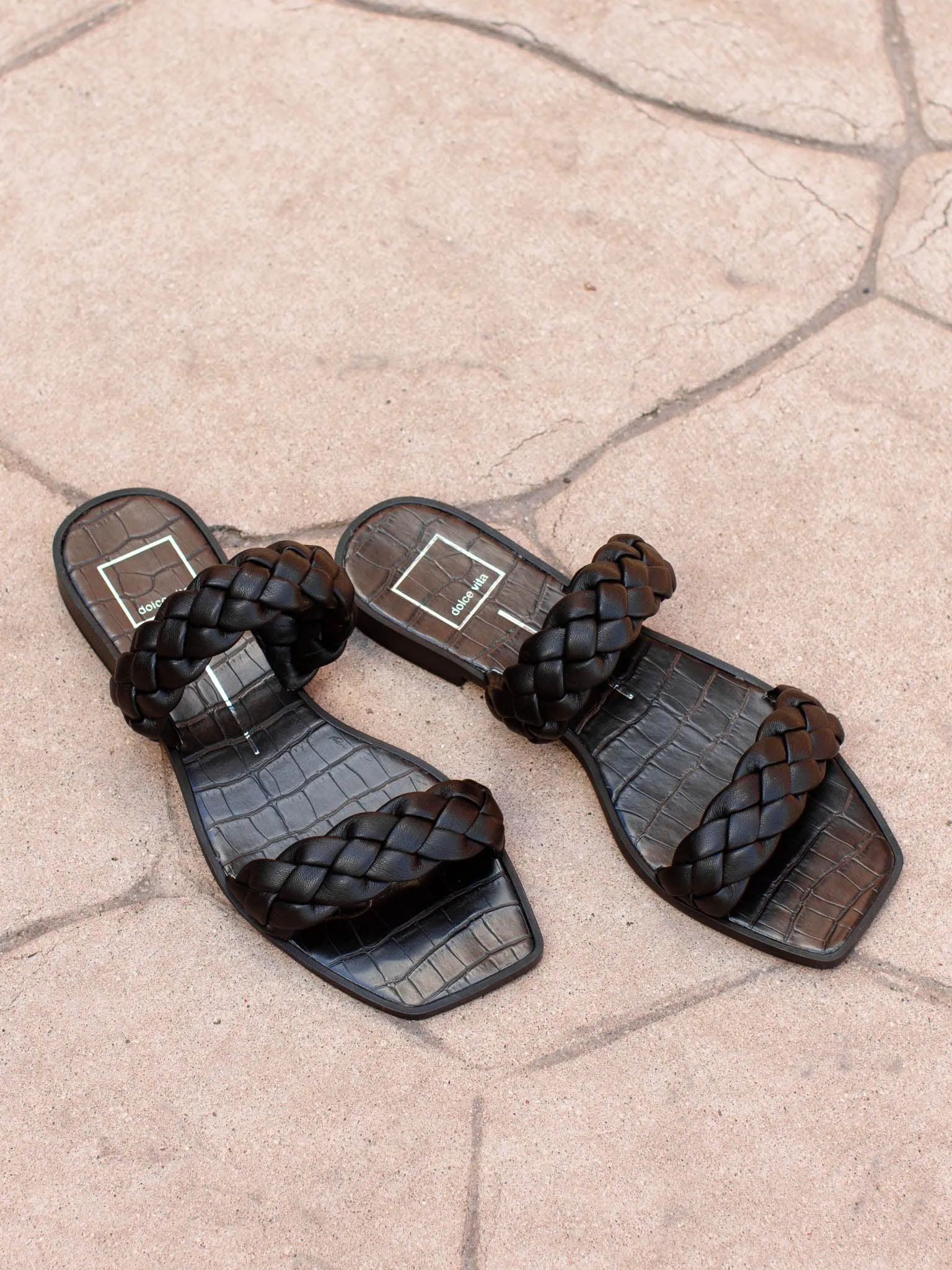 Dolce Vita Indy Braided Flat Sandal