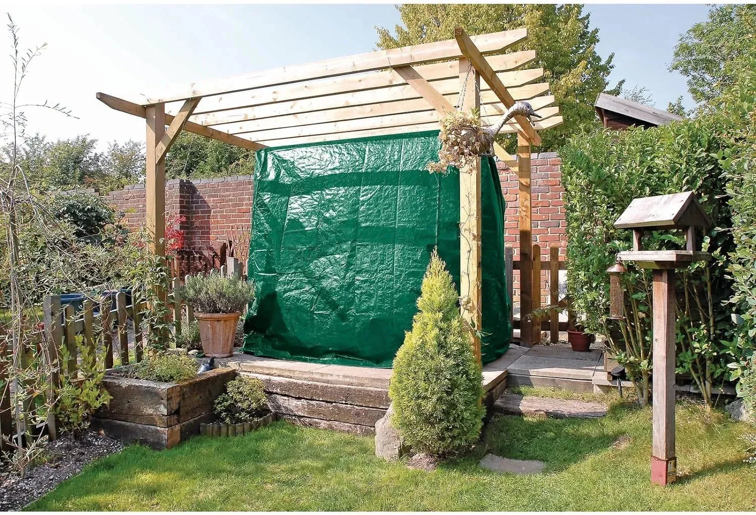 Draper 12917 12917 3 Seater Swinging Outdoor Furniture Cover 2260 x 1450 x 2180mm 30OFF
