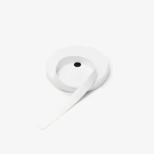 Elastic Knitted White 25mm (Waistbands / Garments / cuffs)