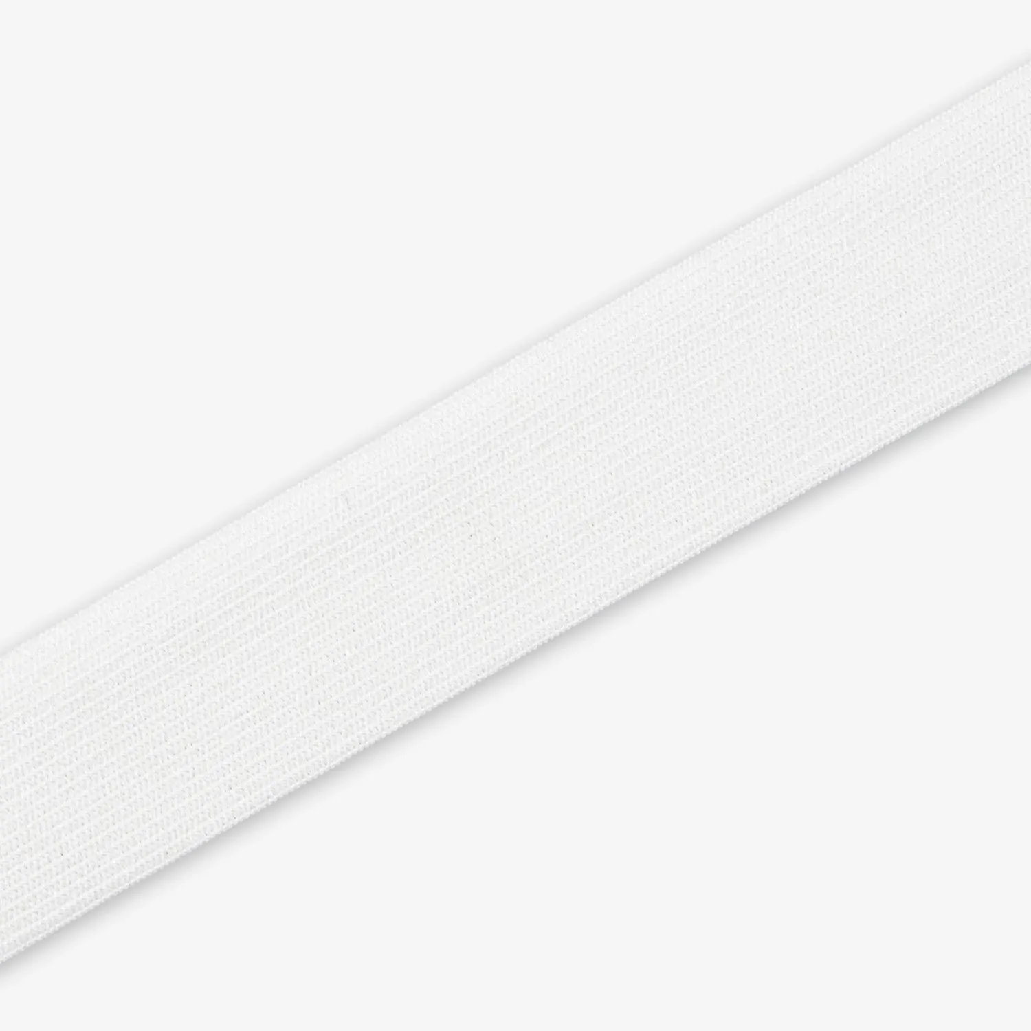 Elastic Knitted White 38mm (Budget Range)