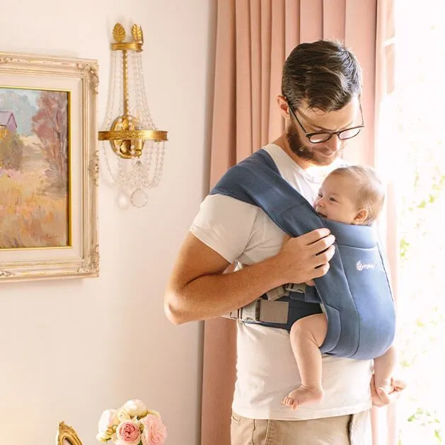 Ergobaby Embrace Baby Carrier - Soft Navy