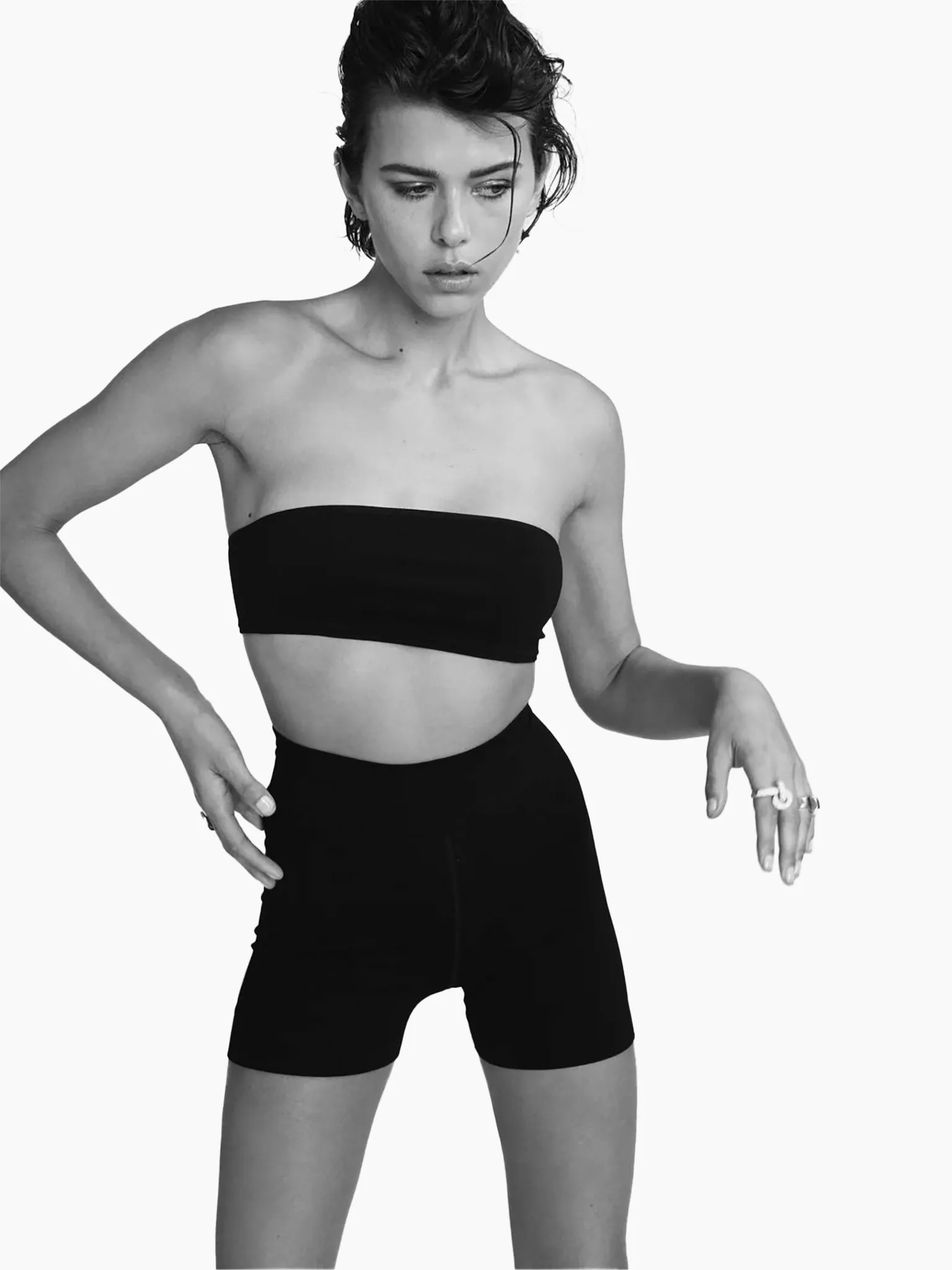 ETERNE Ribbed Short