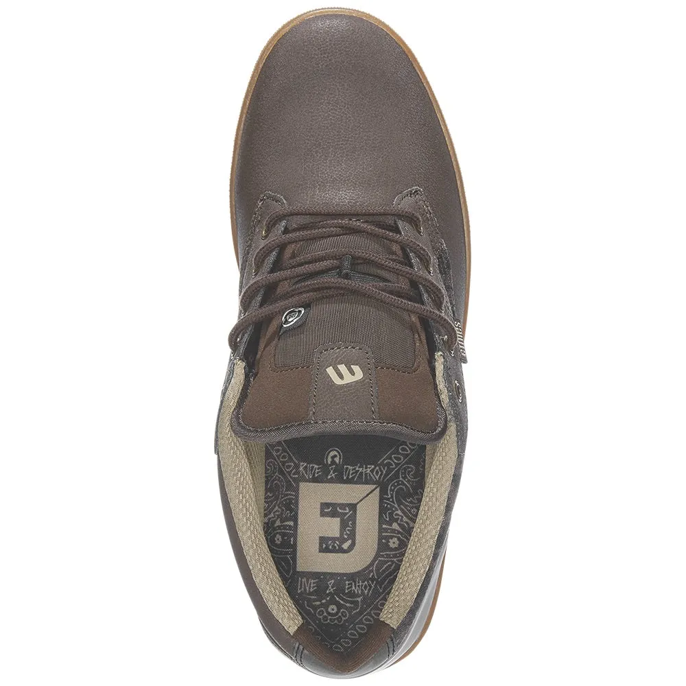 ETNIES JAMESON MID CRANK MTB FLAT SHOES [BROWN/TAN/GUM]