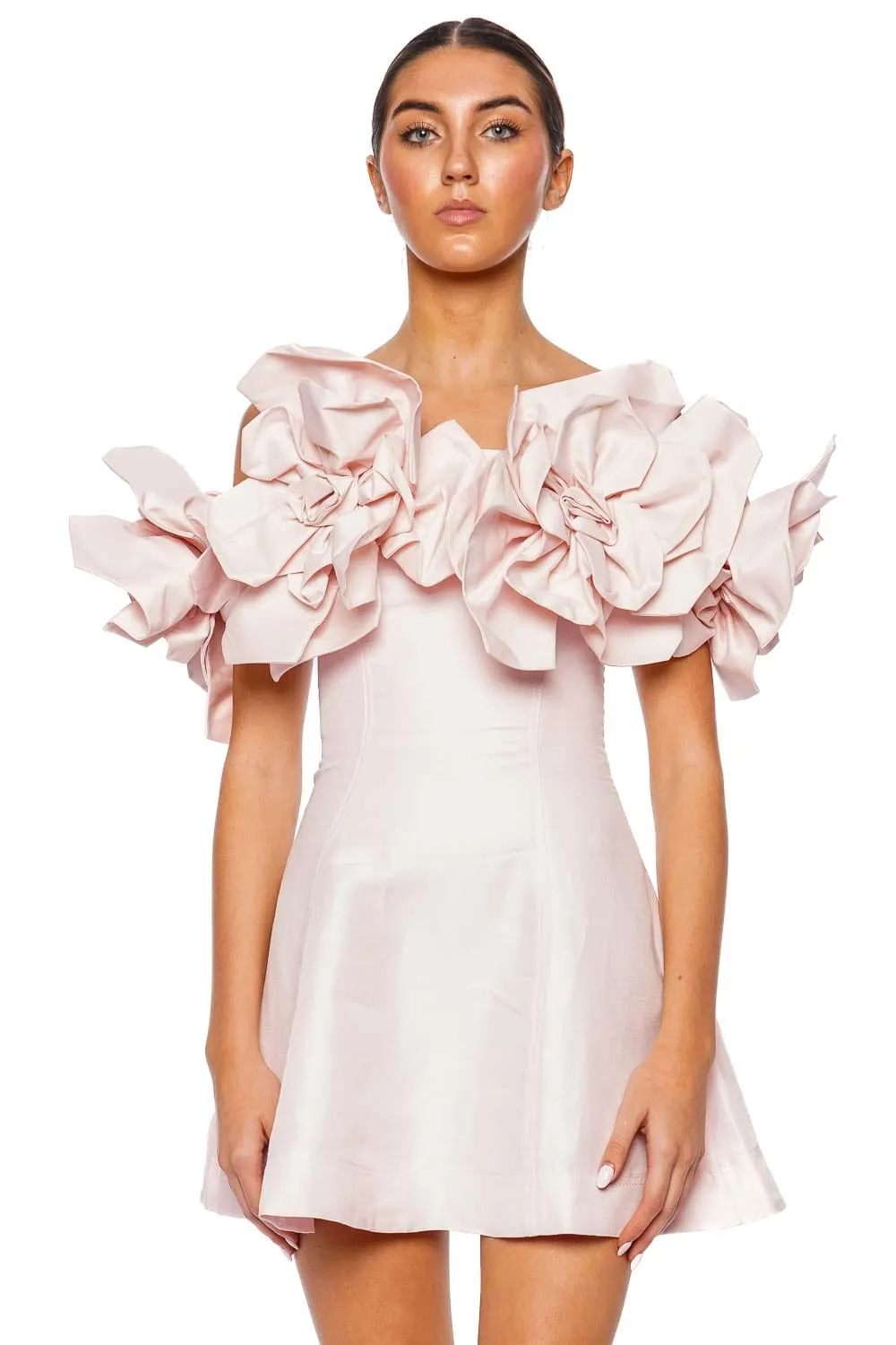 Etta Floral Off Shoulder Mini Dress