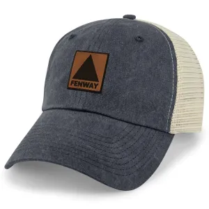Fenway Leather Patch Relaxed Trucker