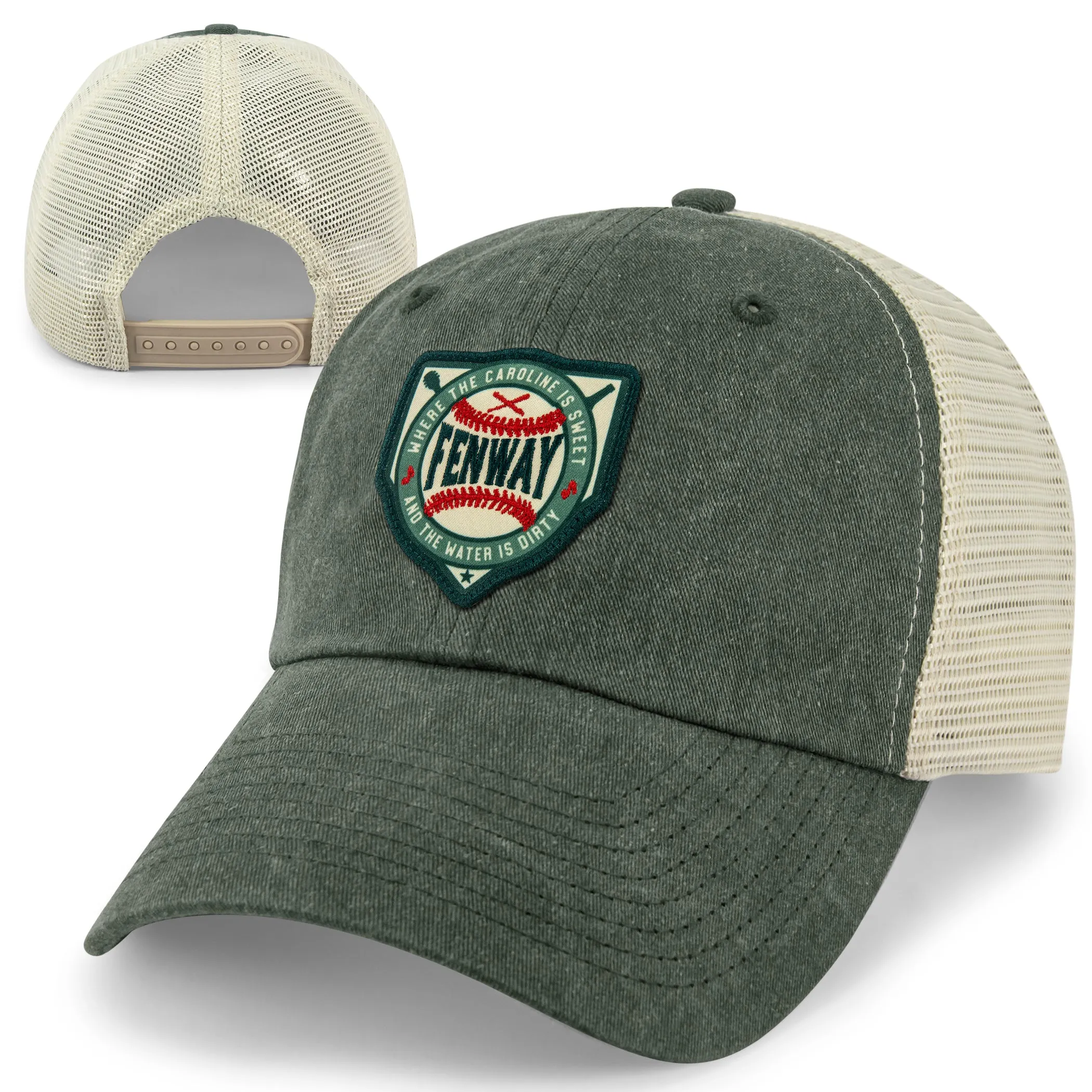 Fenway Sweet & Dirty Patch Relaxed Trucker