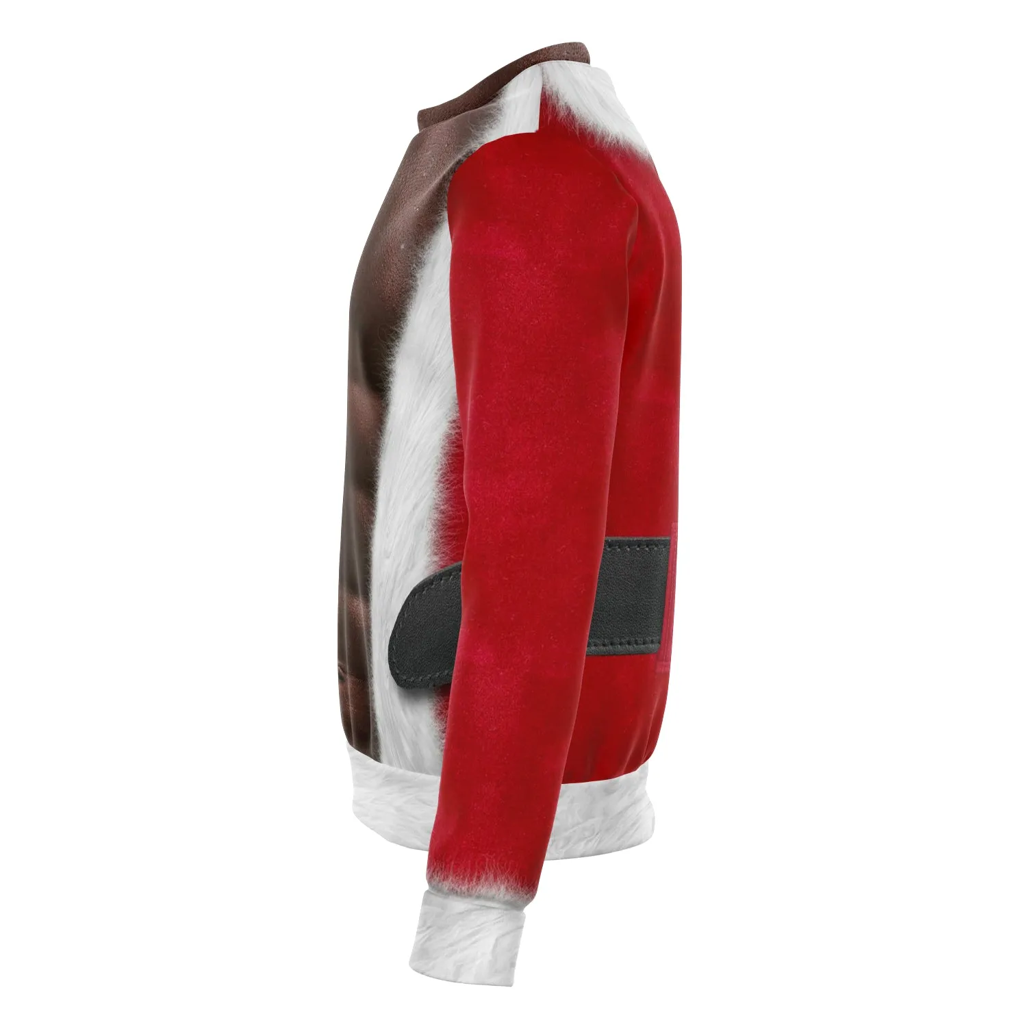 Fit Santa - African American - Athletic Sweatshirt
