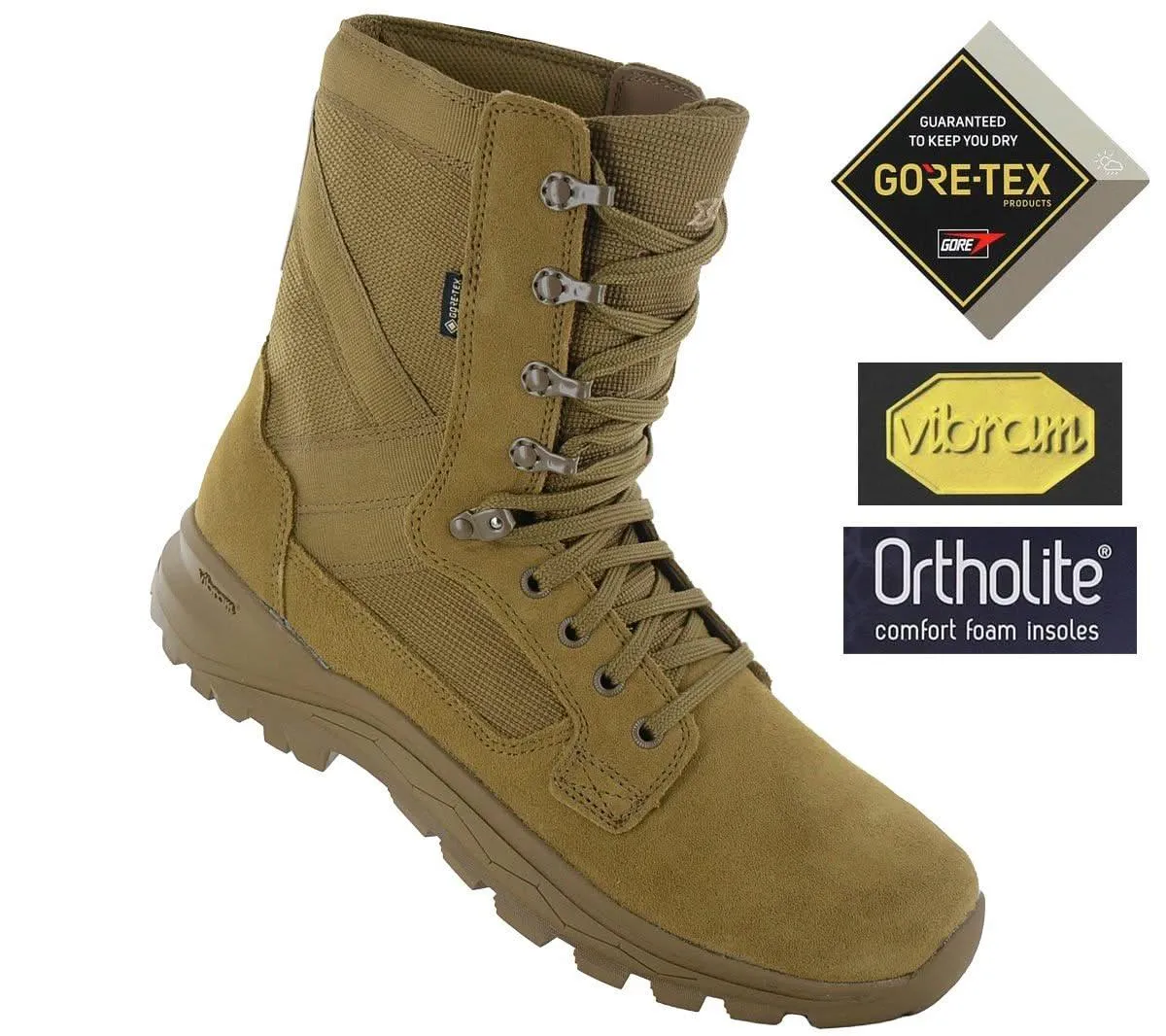 GARMONT T8 EXTREME EVO GTX REGULAR - GORE-TEX - Herren Taktische Einsatz Stiefel Braun 002783