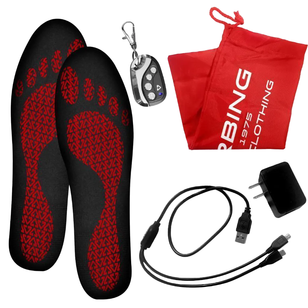 Gerbing Rechargeable Heated Insoles with Remote