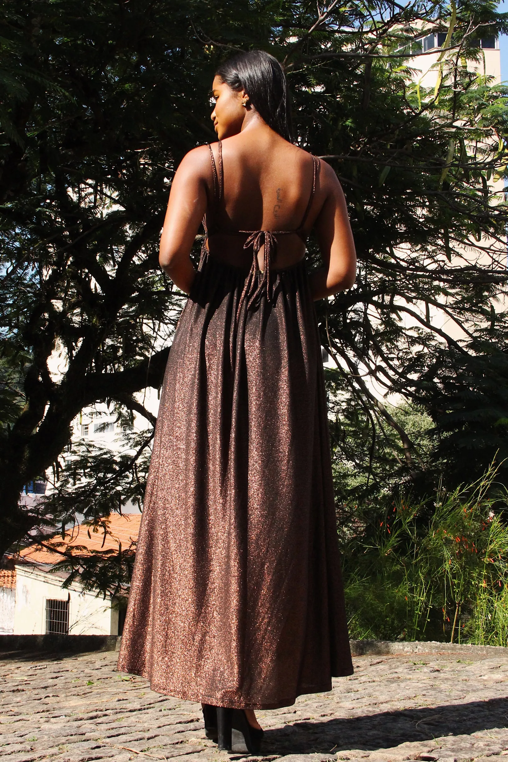 Goddess Shimmer Dress