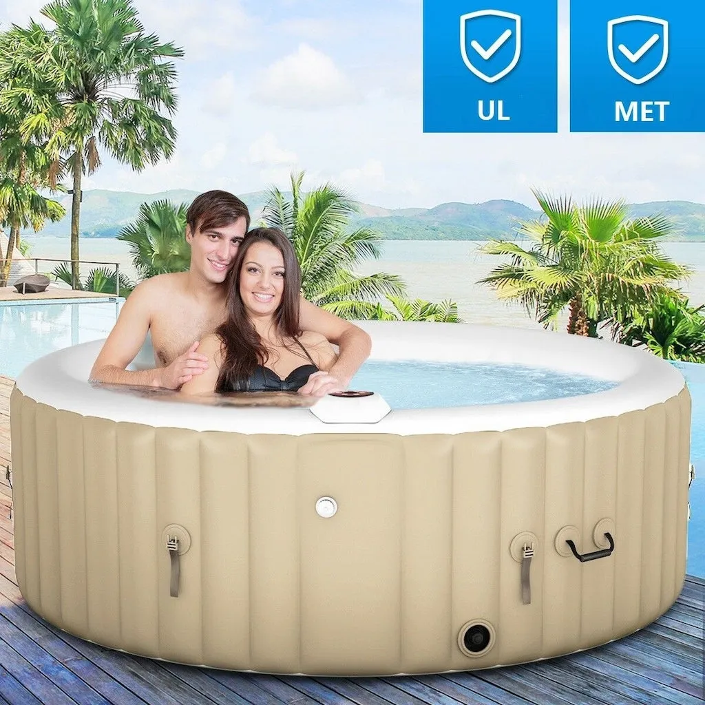 Goplus Inflatable Bubble Massage Spa - 4 people