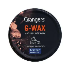 Grangers G-Wax - Natural Beeswax Proofing for Leather Footwear - Clear