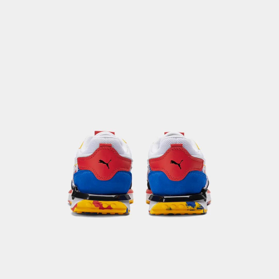 GS Puma City Rider Splash JR - 'Puma White/Puma Royal'