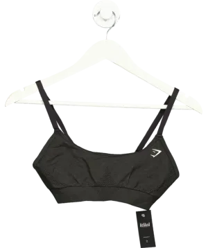 gymshark Black Everyday Sports Bra UK S