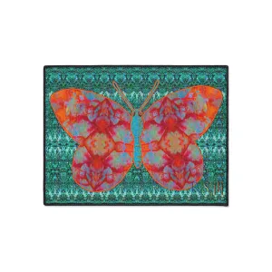 Heavy Duty Floor Mat (Butterfly Glade Denizen & Samhain Dream Thaw 12 & Blue Logo@Alchemic) RJSTH@Fabric#12_1 of 16 RJSTHw2025 RJS