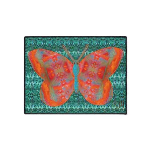 Heavy Duty Floor Mat (Butterfly Glade Denizen & Samhain Dream Thaw 12 & Blue Logo@Alchemic) RJSTH@Fabric#12_5 of 16 RJSTHw2025 RJS