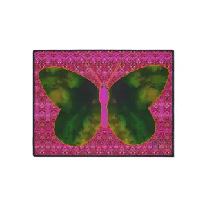 Heavy Duty Floor Mat (Butterfly Glade Denizen & Samhain Dream Thaw 13 & Pink Logo@Alchemic) RJSTH@Fabric#7_10 of 14 RJSTHw2025 RJS