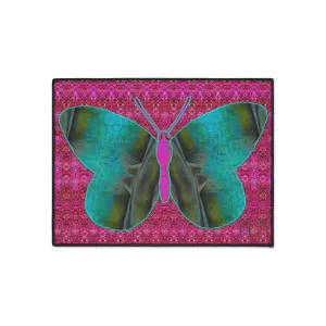 Heavy Duty Floor Mat (Butterfly Glade Denizen & Samhain Dream Thaw 13 & Pink Logo@Alchemic) RJSTH@Fabric#8_8 of 16 RJSTHw2025 RJS