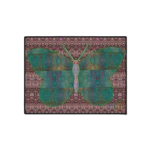 Heavy Duty Floor Mat (Butterfly Glade Denizen & Samhain Dream Thaw 14 & Purple Logo@Alchemic) RJSTH@Fabric#4_15 of 15 RJSTHw2025 RJS