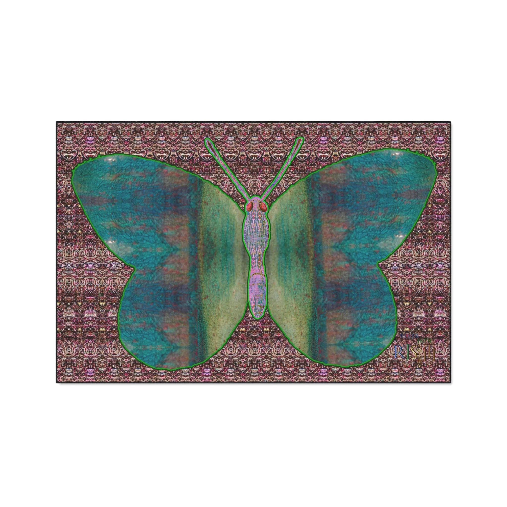 Heavy Duty Floor Mat (Butterfly Glade Denizen & Samhain Dream Thaw 14 & Purple Logo@Alchemic) RJSTH@Fabric#4_8 of 15 RJSTHw2025 RJS