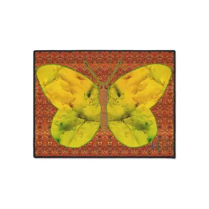 Heavy Duty Floor Mat (Butterfly Glade Denizen & Samhain Dream Thaw 15 & Orange Logo@Alchemic) RJSTH@Fabric#1_14 of 15 RJSTHw2025 RJS