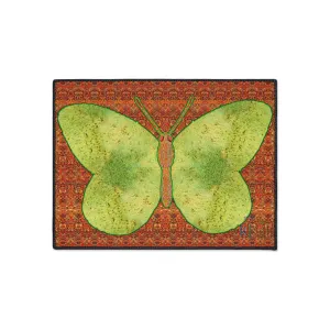 Heavy Duty Floor Mat (Butterfly Glade Denizen & Samhain Dream Thaw 15 & Orange Logo@Alchemic) RJSTH@Fabric#2_6 of 16 RJSTHw2025 RJS