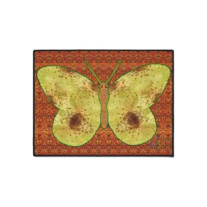 Heavy Duty Floor Mat (Butterfly Glade Denizen & Samhain Dream Thaw 15 & Orange Logo@Alchemic) RJSTH@Fabric#2_7 of 16 RJSTHw2025 RJS