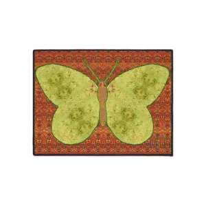Heavy Duty Floor Mat (Butterfly Glade Denizen & Samhain Dream Thaw 15 & Orange Logo@Alchemic) RJSTH@Fabric#2_8 of 16 RJSTHw2025 RJS