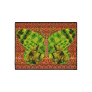 Heavy Duty Floor Mat (Butterfly Glade Denizen & Samhain Dream Thaw 15 & Orange Logo@Alchemic) RJSTH@Fabric#3_3 of 16 RJSTHw2025 RJS