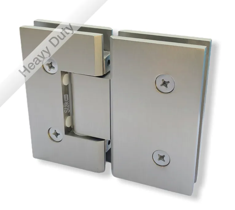 Heavy Duty Glass to Glass Shower Hinge 180 Degree