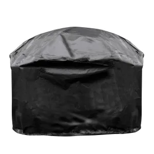 Heavy Duty, Water Resistant, PVC Fire Pit Cover with Drawstrings - DG121