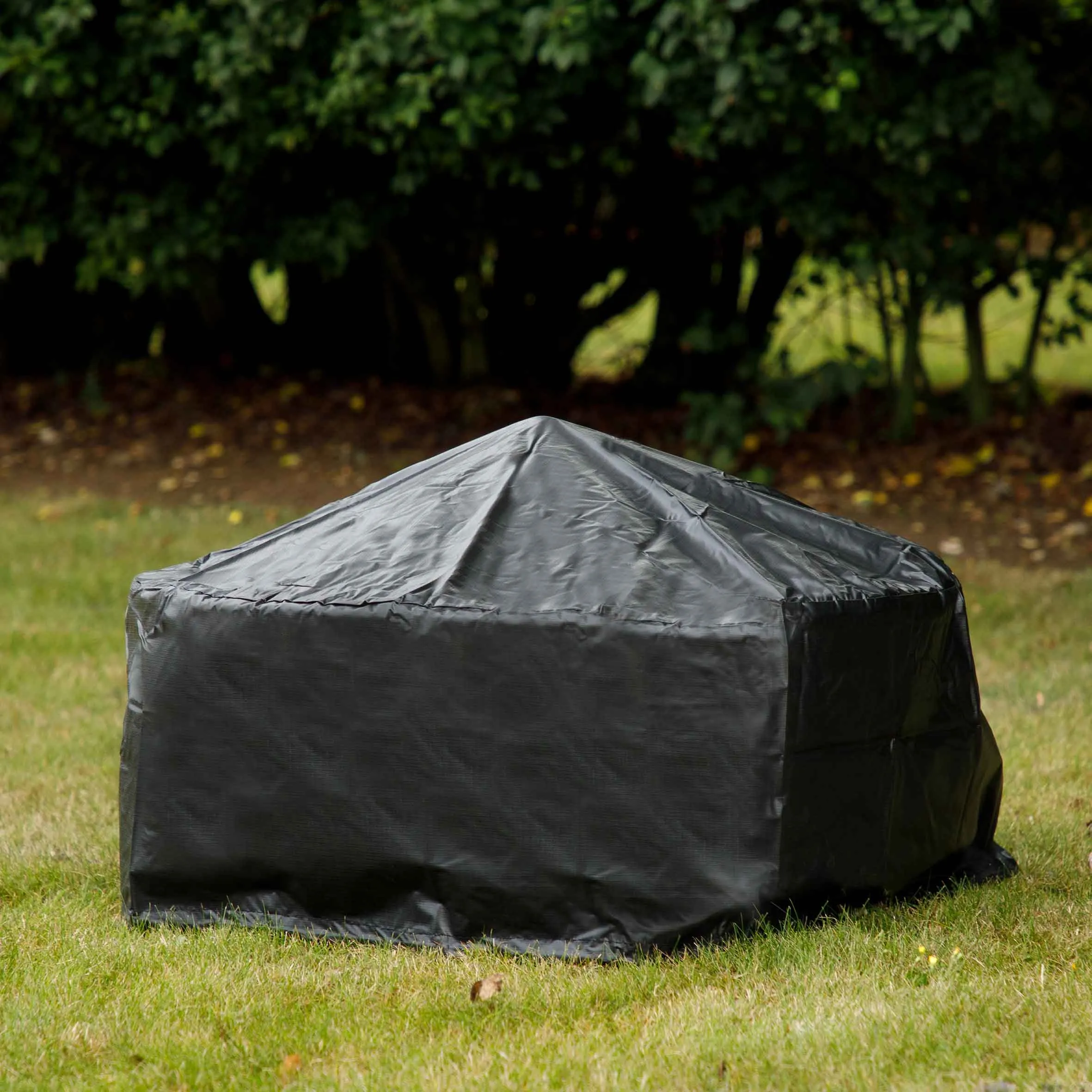 Heavy Duty, Water Resistant, PVC Fire Pit Cover with Drawstrings - DG121