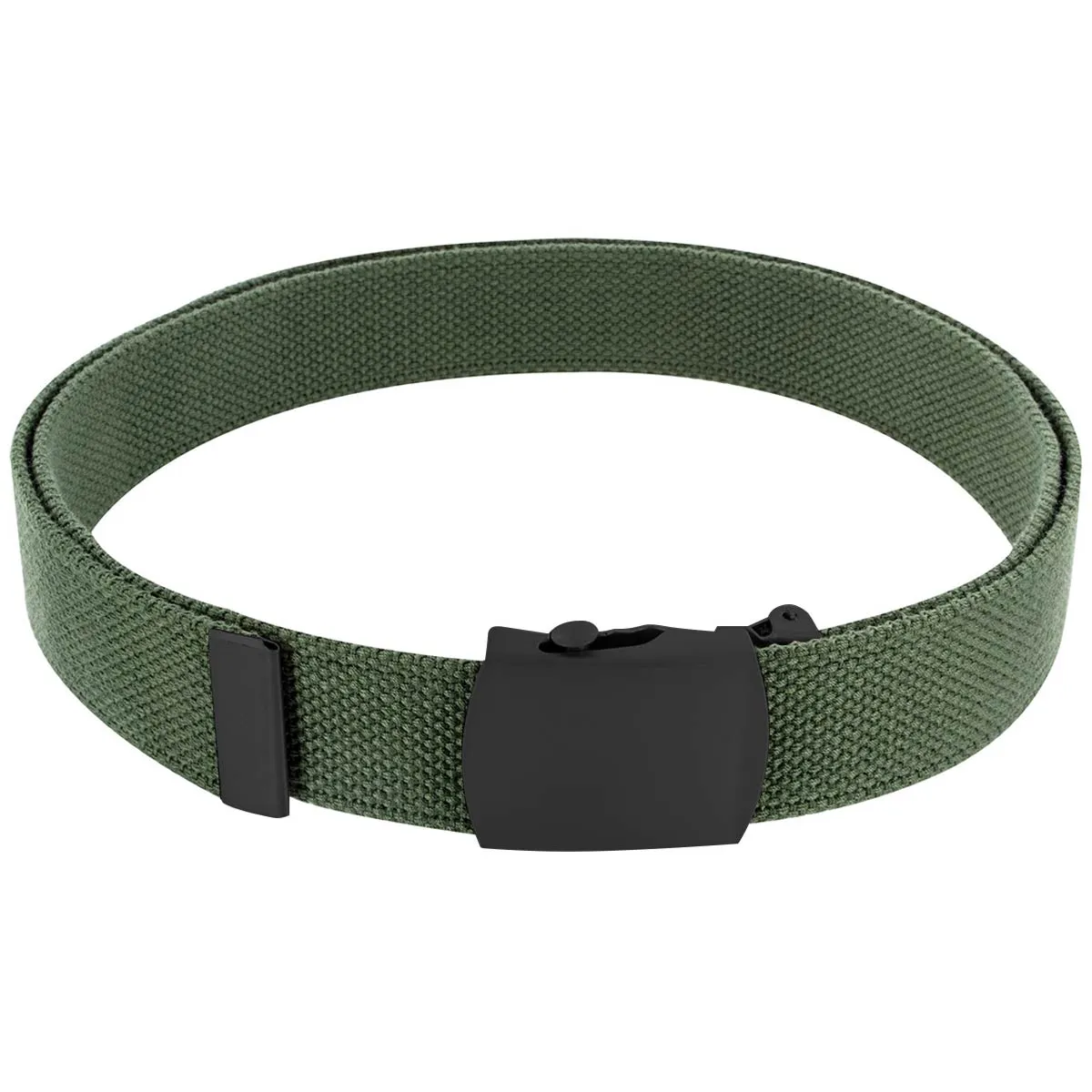 Highlander US Military Canvas Belt Olive Green