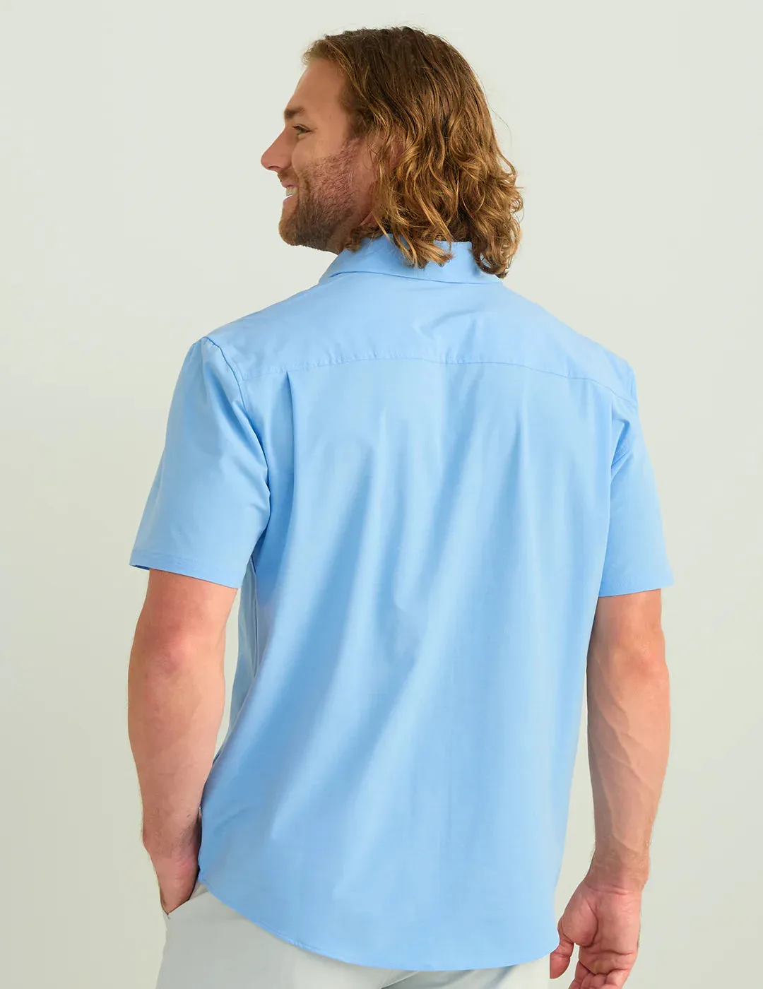 Huk Kona Solid Button-Down