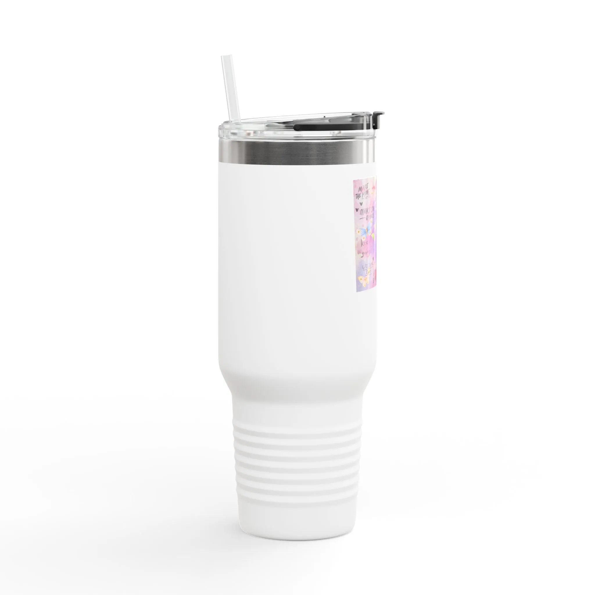 Inspirational Insulated Travel Mug - 40oz Adventure Companion