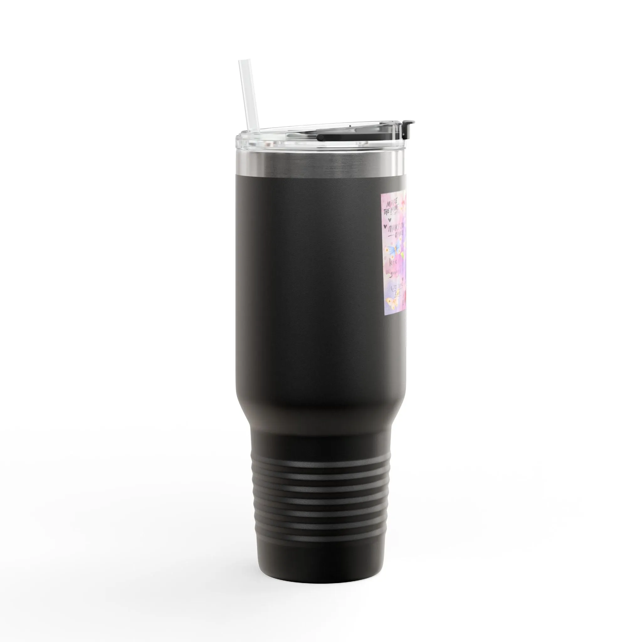 Inspirational Insulated Travel Mug - 40oz Adventure Companion