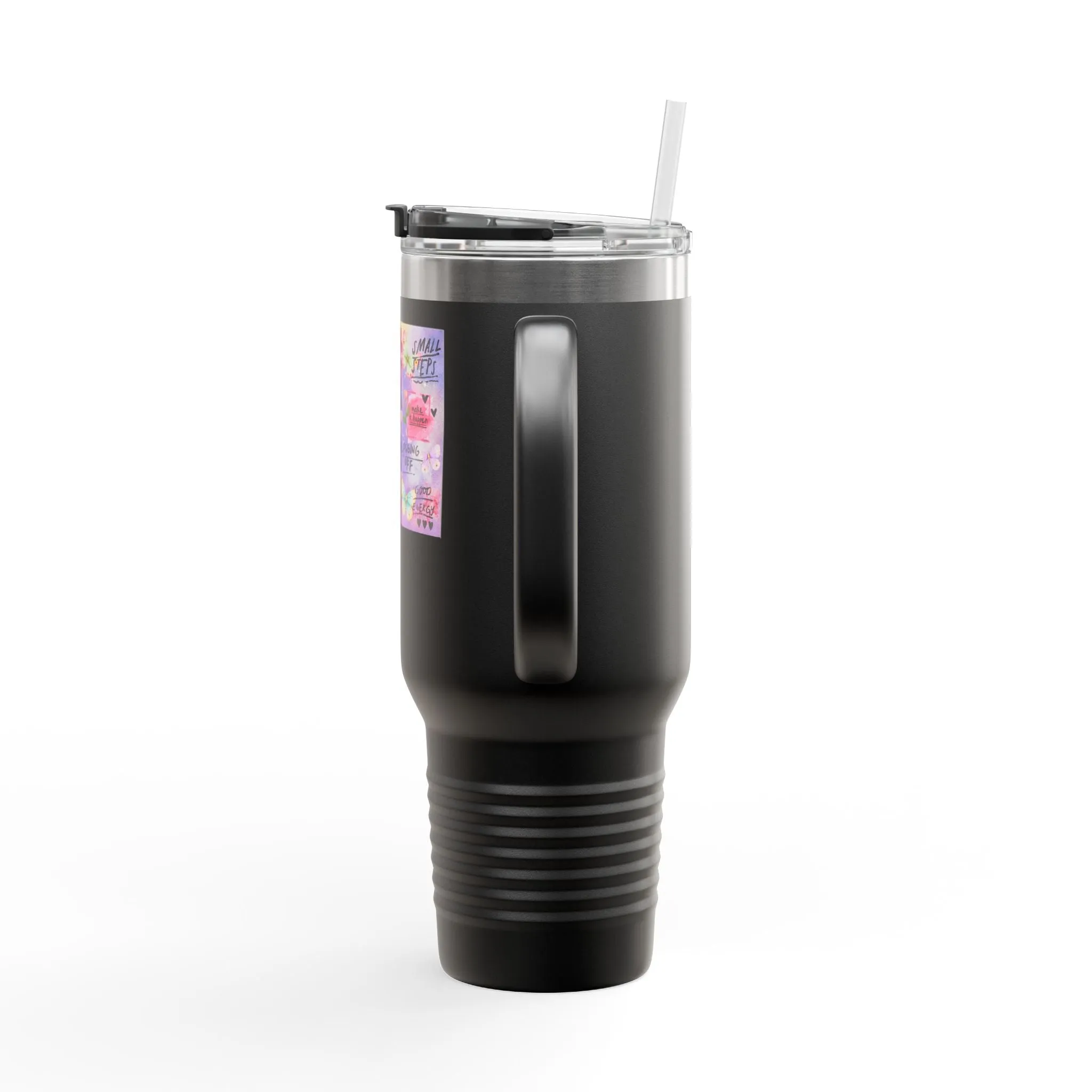 Inspirational Insulated Travel Mug - 40oz Adventure Companion